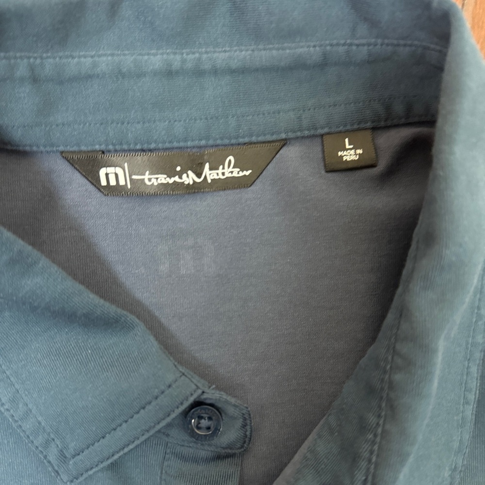 Travis Mathew Luna Sol Men’s Golf Polo | Large - Picture 9 of 10